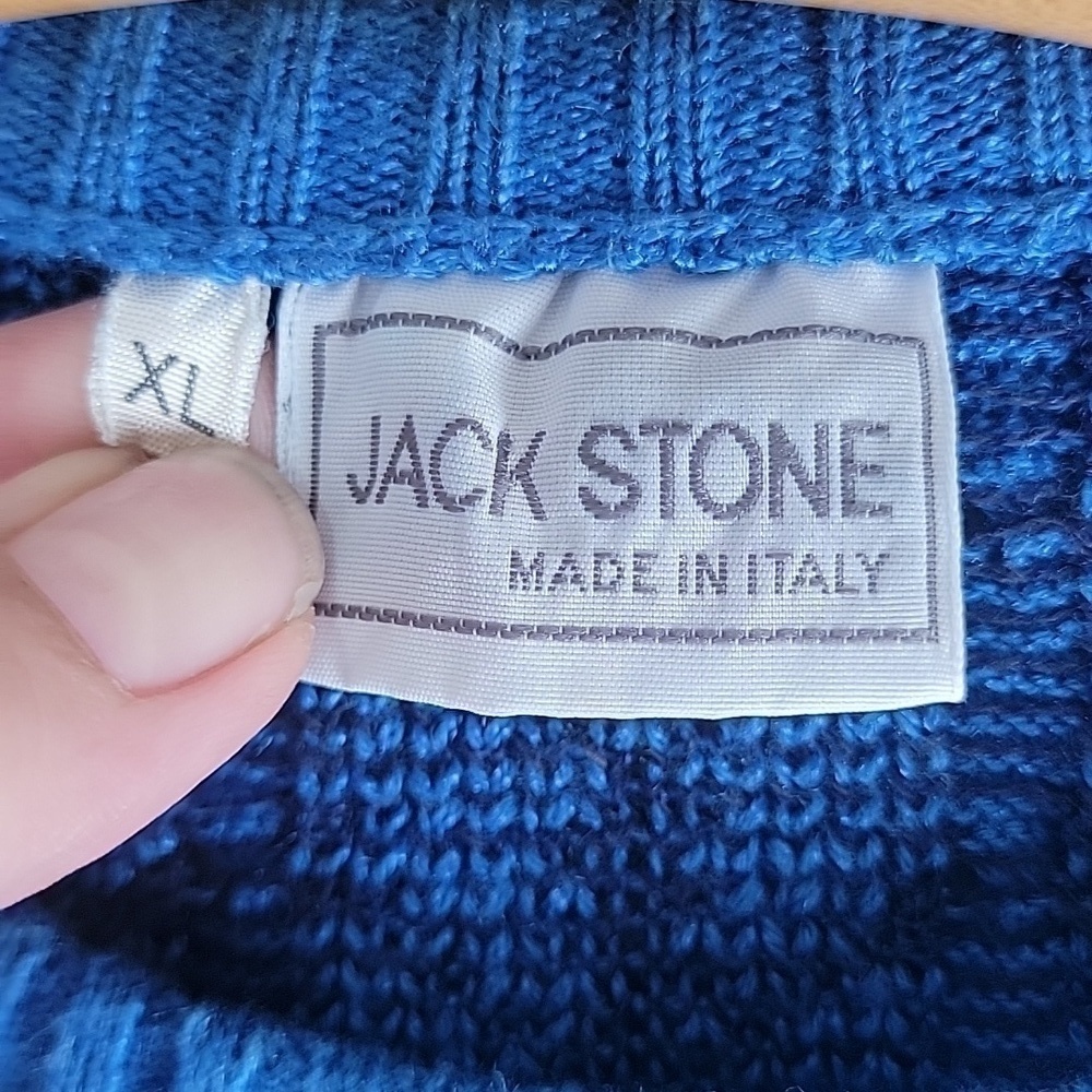 Vintage Jack Stone knit sweater - Picture 2 of 5
